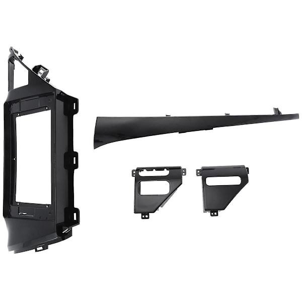 10,1 tommers 2 Din bilradio Fascia for 2018 2019 2020 2021 Stereo Panel Dash Monteringsramme Trimsett F