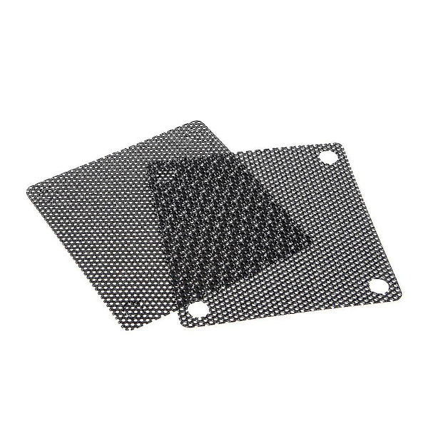 5 kpl Pvc-tuuletinpölysuodatin Pc-pölytiivis kotelo Leikattava tietokoneverkko 50mm