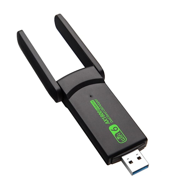 Wifi6 nettverksadapter 1800m 2.4g 5ghz Dual-band Wifi Usb3.0 Lan Ethernet-kort