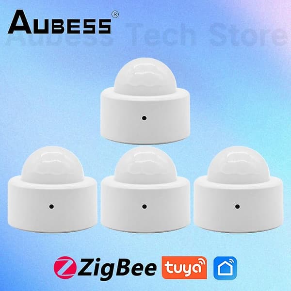 Aubess Tuya Zigbee Bevægelsessensor Smart Home PIR Bevægelsessensor Detektor