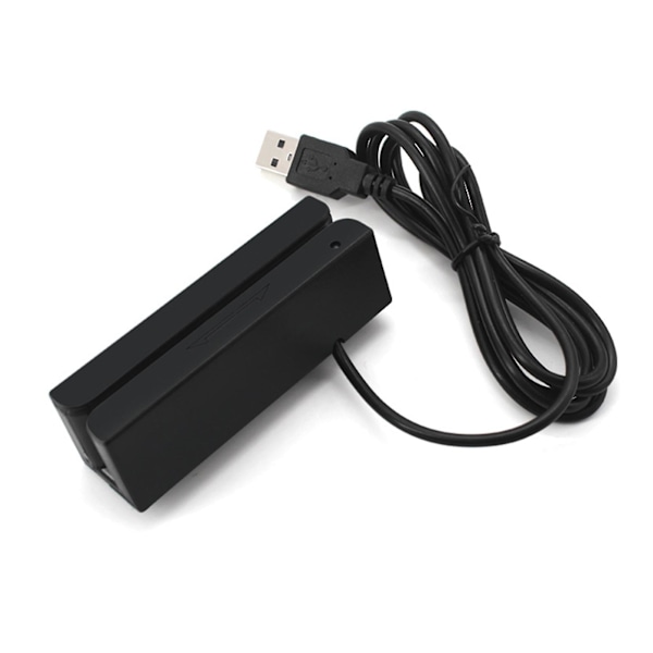3-spårs USB-magnetkortläsare POS-remsmedlemskortsskannermaskin