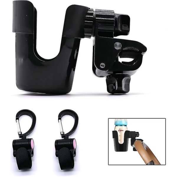 Stroller Universal Cup Holder Cup Holder With Hook For Stroller Drink Coffee Cup