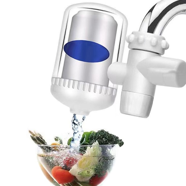 Kranfilter Vattenrenare Bärbar Hög Effektivitet Vattenfilter 1 Set