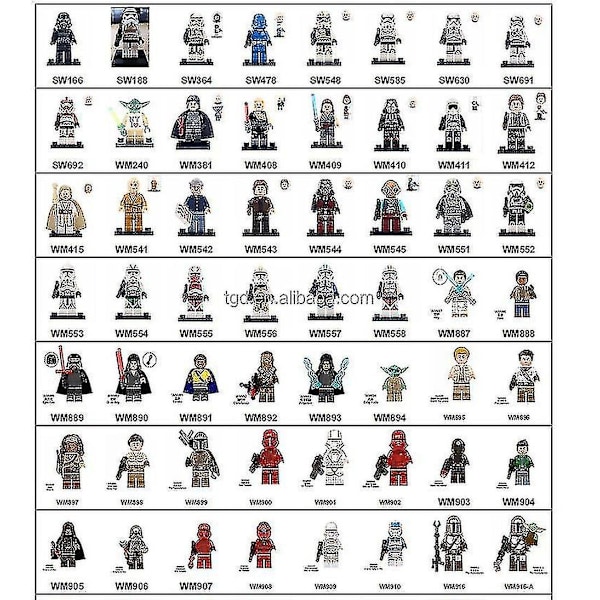 501st Legion Clone Trooper Army Set Mini Captain Rex Jesse And Echo Star Captain Rex 501st Clone Trooper Wars Figures Bricks