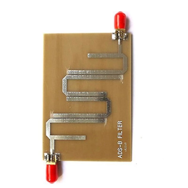 Compact Ads-b Microstrip Bandpass Filter 1-1.2ghz 1090mhz Lan For Sdr