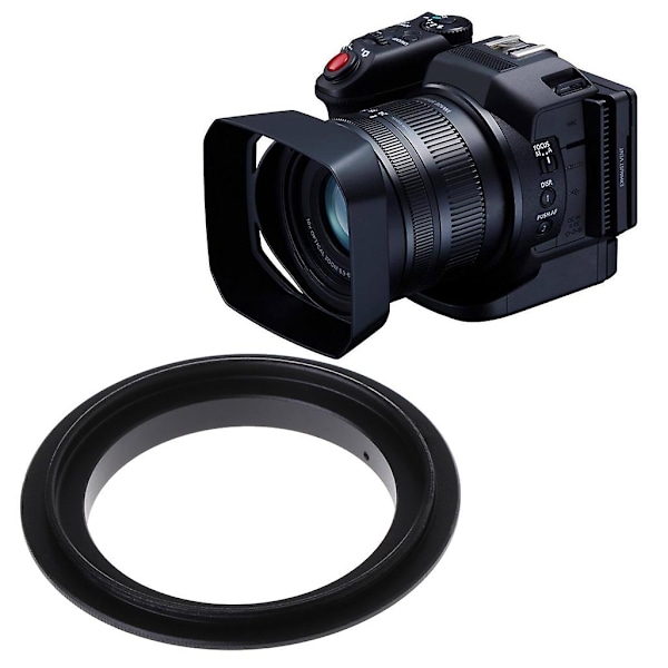 58mm makro-objektiivin käänteinen sovitinrengas Ef Ef-s 1000d 60d 5d -kameraan