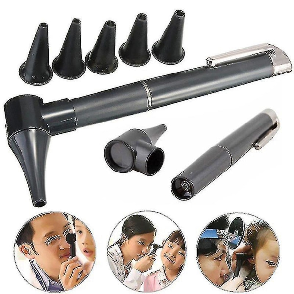 Diagnositc Otoscope Set Penlight Ear Health Care Medical Equipments Flashlight Magnifying Len