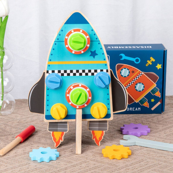 Tremonteringsmutterspill Forbedre logikktrening og tenkeferdigheter Tidlige pedagogiske leker for småbarn