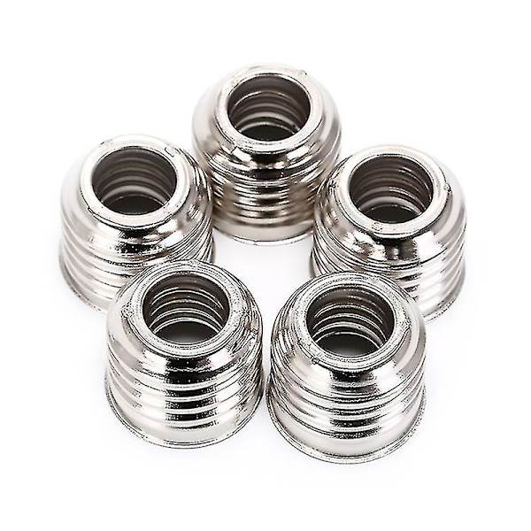 5x E27 til E14 lampeholder konverter sokkel pæreholder adapter stik