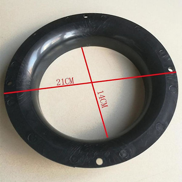 1 par slitstarka sandblästringshandskar i gummi 60 cm tunga arbetshandskar för sandblästring