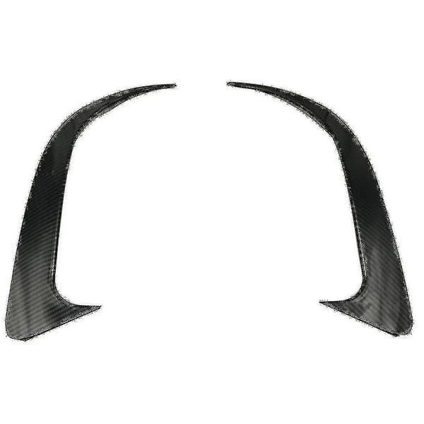 2x For Cla W117 Cla45 Look Bakre Støtfanger Spoiler Luftventil Deksel & 4x Støtfanger Diffuser Fin Spoiler Lip