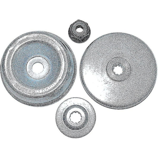 Bladadapterfäste, Medbringplatta, Startbrickor, Set för Stihl Fs90 Fs120 Fs200 Fs250 Trimmer Ersättning