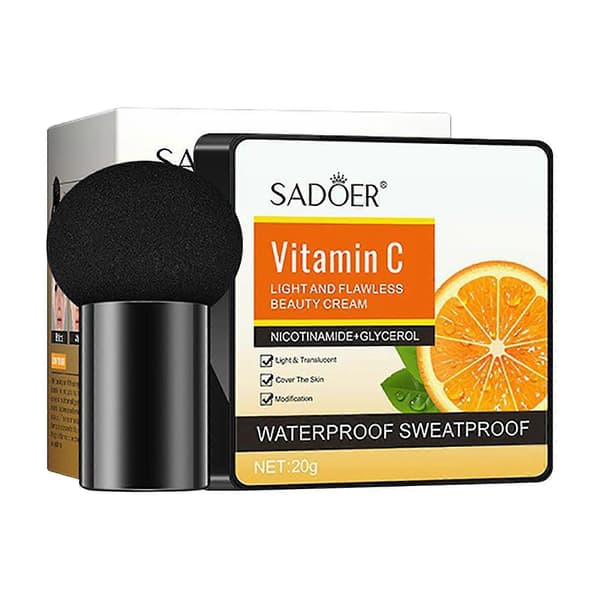 Sadoer C-vitamiini sienityyny 01# luonnollinen väri 20g B
