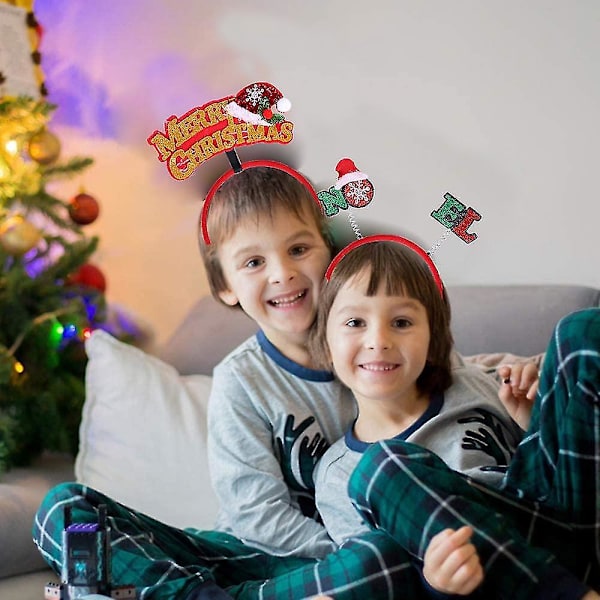 Joulu- ja juhlapyhäpäähine hiuspanta päähine lapsille aikuisille naamiaisiin style 1