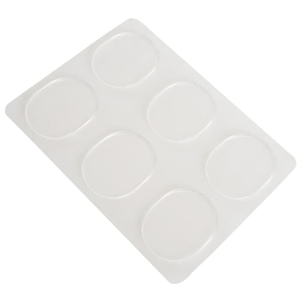 6-pack Snare Drum Dämpningsdynor Gelkuddar Dämpningsdynor Transparenta Slagverk