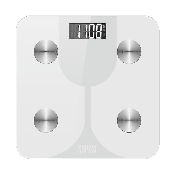 Badevægte Digital Balance Body Fat Smart White