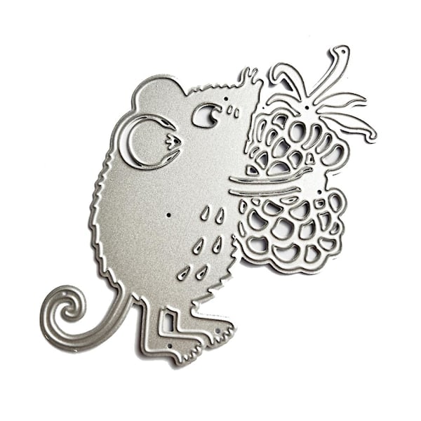 Mouse Metal Cutting Dies Diy Scrapbooking Decor Embossing Paper Cards Template