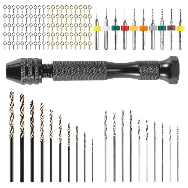 Handborr Bits Set Pin Handborr 21 Pcs Mini Twist Borr Bits Och 10 Pcs Pcb Mini Borr Bits Med