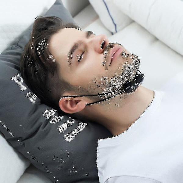 Ny smart anti-snork elektrisk enhed Snorkestopper bærbar søvnovervågning mikrostrømsmassage