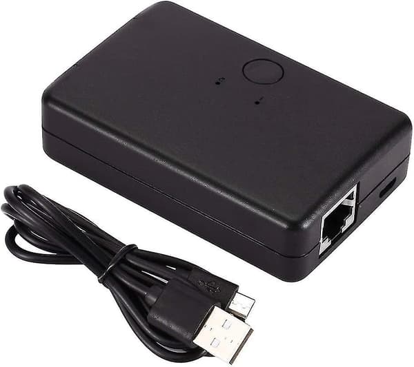 2-portars Ethernet-switch Ethernet-nätverksswitcher Hub Splitter för dator