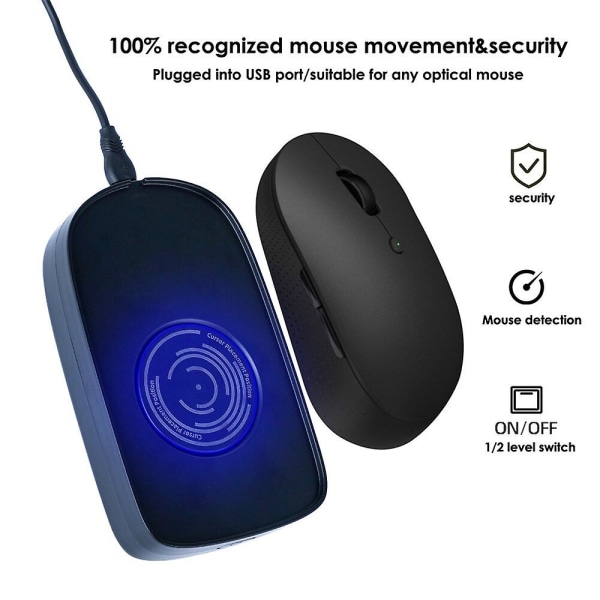 Uusi 2023 Mysteeri Of E-sports Mouse Mover Mouse Movement Simulator ja tietokoneen herätys