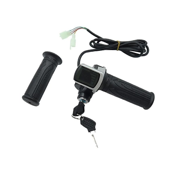 36V 350W Sähköpotkulaudan Harjallinen Ohjainmoottori + Kaasukahva Twist Grip Kit Sähköpyörälle