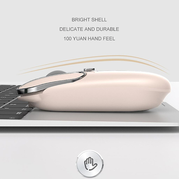 2.4g Langaton ergonominen pelihiiri 2400dpi Kannettava langallinen USB-vastaanottimella