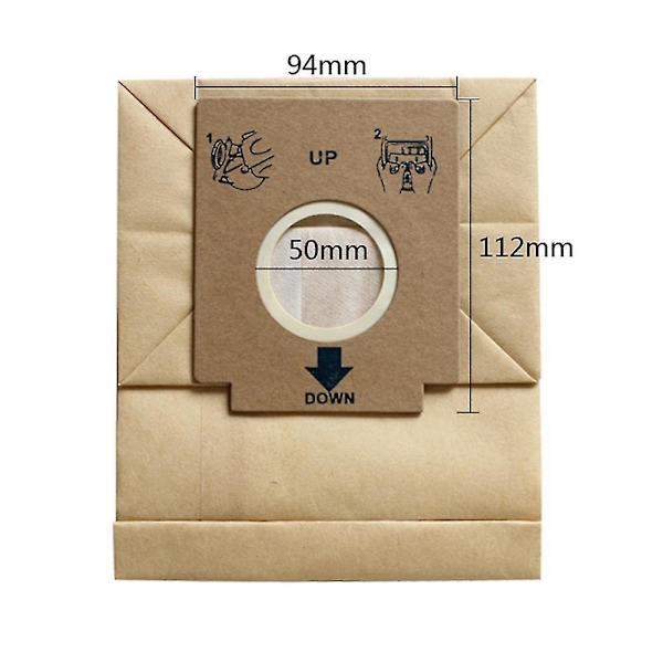 30 kpl Imurin Kraft-paperipölypusseja Kaksoissuodatinpölypussi Sopii Z1480 Zc1120 Zc1120b