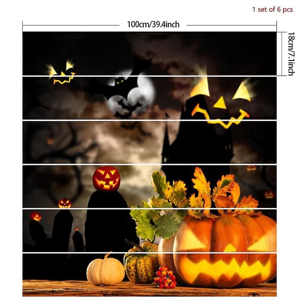 Halloween-trapper til trapper soverom stue tapet