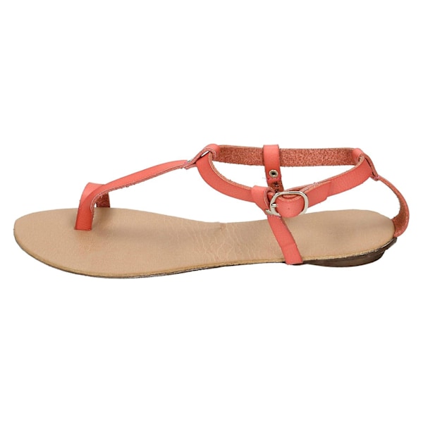 Spot On Platta Toeloop Sandal Ankle Strap pink uk 3