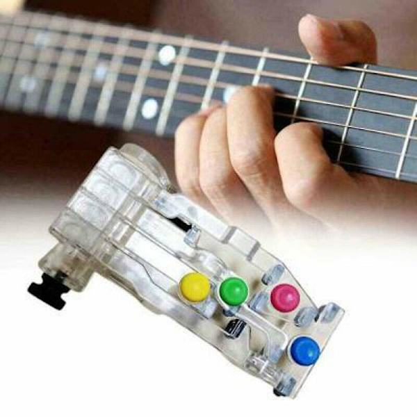Guitar Lærings System Undervisning Øvelsesværktøj Hjælp Chord Buddy Lektionstræner