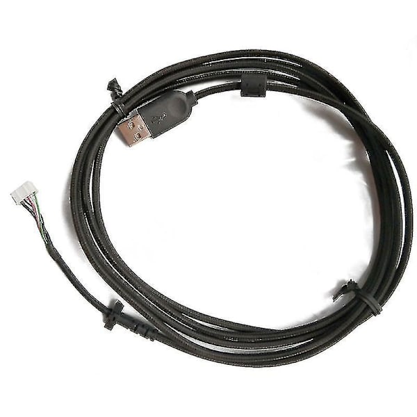 Holdbar flettet nylonkabel USB-muskabel myk erstatningskabel for Logitech G403-mus