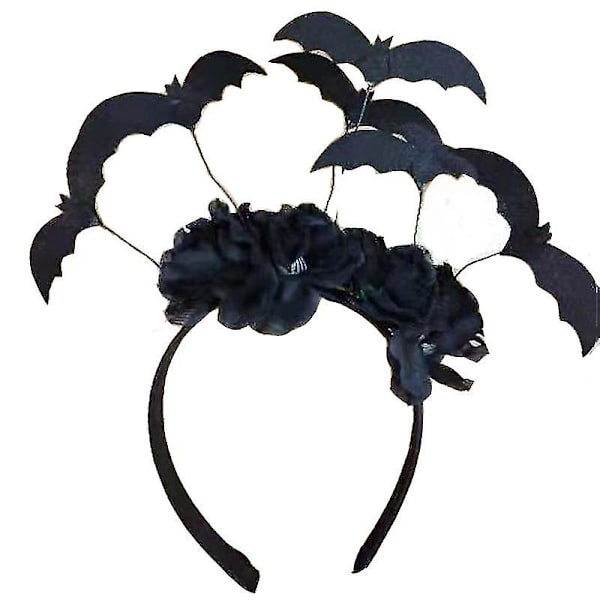 Halloween Musta Lepakko Pääpanta Asu Asuste