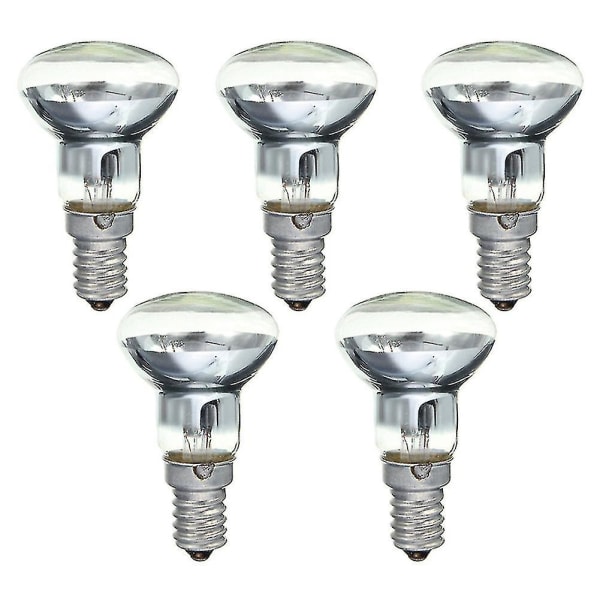 Lava Lampe E14 R39 30w Reservepære Reflektorpære Klar Reflektorpære Lava Glødepærer 5stk