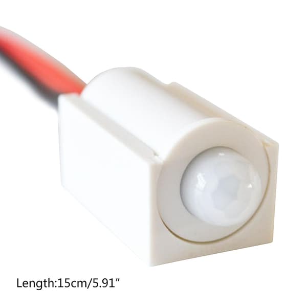Led-skaplys for DC 5-24v under skapbryterdetektor sensorlampe for hall