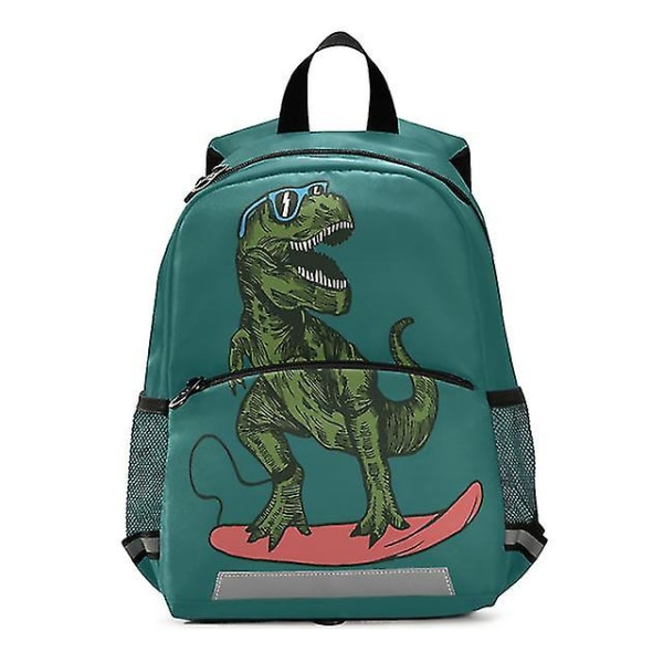 Högkvalitativ tecknad utskrift 3d Creative Dinosaur Boys' Schoolbag Vattentät