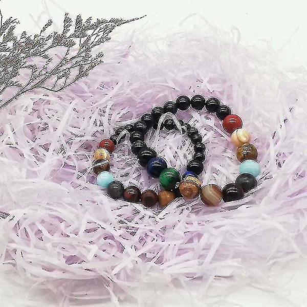 [la Vis] Lovers Kahdeksan Planeetan Luonnonkivi Planeetta Rannerake Universe Yoga Chakra Galaxy Solar