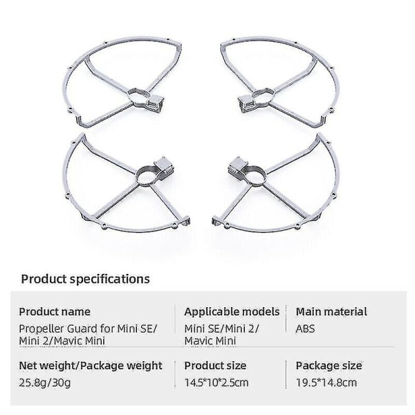 Propeller Guard Protector för Dji Mini Se/mini 2/mavic Mini Drone