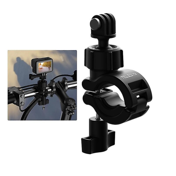 Dj-hbm-001 Actionkamera Styrholder Motorcykel Cykelholder Cykelholder 360 Rotation 20mm-32mm Justerbar Diameter Udskiftning Til Gopro Hero 9/