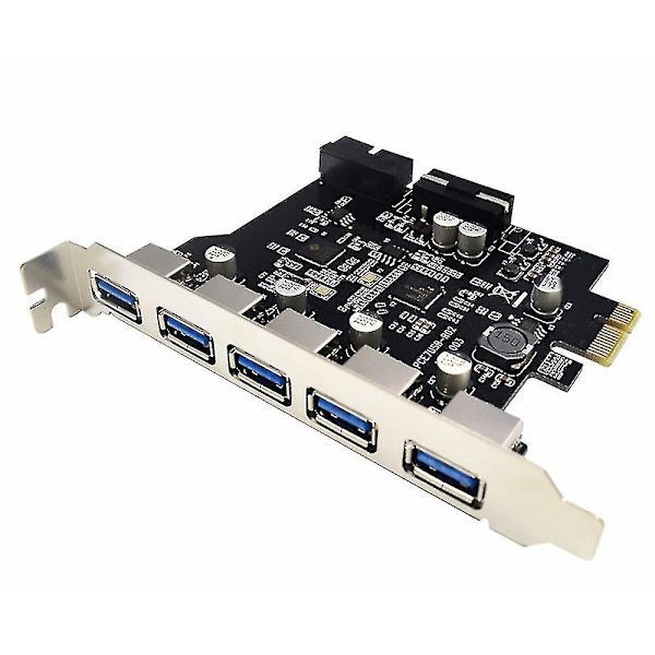 Usb3.0 -laajennuskortti 5 porttia + 19-nastainen liitäntä Winxp/vista -lisävarusteet