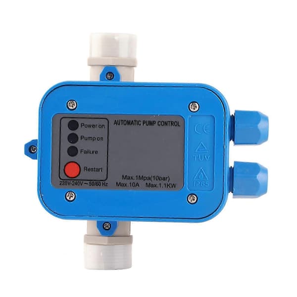 Automatisk vattenpumps tryckregulator Auto Kontrollenhet Elektronisk brytare
