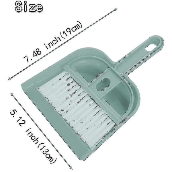 Bette 2-pakkaus Pieneläinhäkkien Puhdistaja, Lemmikkieläinten Luutaharja Ja Roska-astia Marsuille, Kissoille, Siileille, Hamstereille, Chinchilloille, Kaneille, Matelijoille