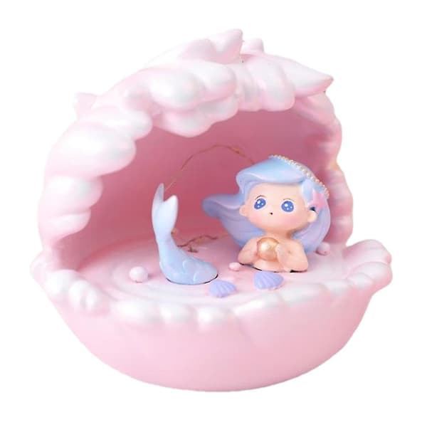 Shell Mermaid Princess Star Light Atmosphere Natlampe