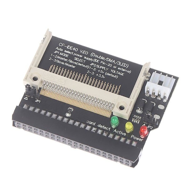 Compact Flash CF til 3,5 kvinnelig 40-pinners IDE-oppstartbart adapterkort
