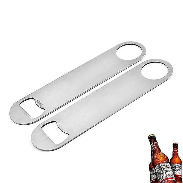 Olutpullonavaajat, Litteä Pullonavaaja Ruostumattomasta Teräksestä Olutpullonavaaja Baaripullonavaaja