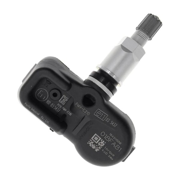1 st Tpms Däcktrycksövervakningssystem för Corolla Ct Es Gx Nx Rc 42607-02031 42607-02030
