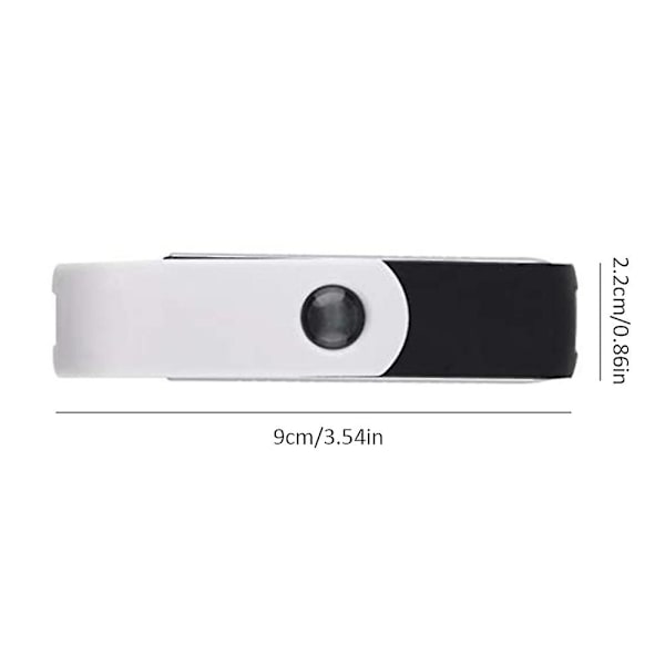 Bærbar USB Ionisk Luftrenser til Hjemmet, Kontoret og Bilen - Mini Ionisator Luftrenser