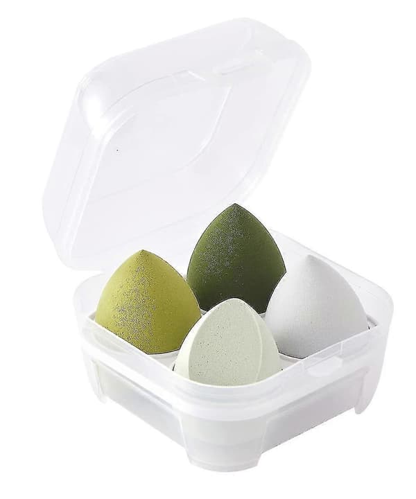 Sminksvampar, 4-pack Blender Foundation Blending Sponge, Professionell Skönhet