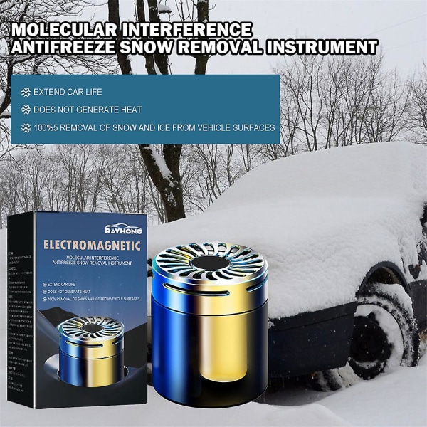 Køretøj Mikrobølge molekylær afisning Instrument Mikrobølge bil Deicer Frostvæske