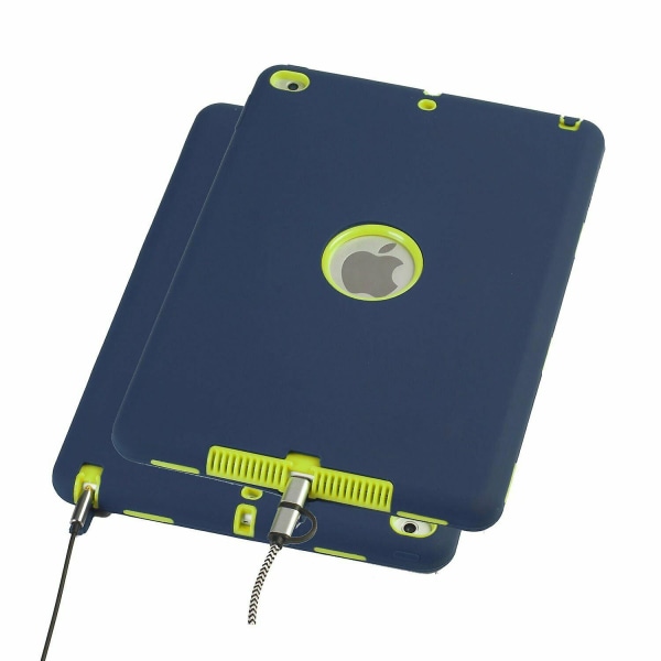 Stødsikker kraftig gummi-taske cover til Apple Ipad Air 2 Ipad 6, blå